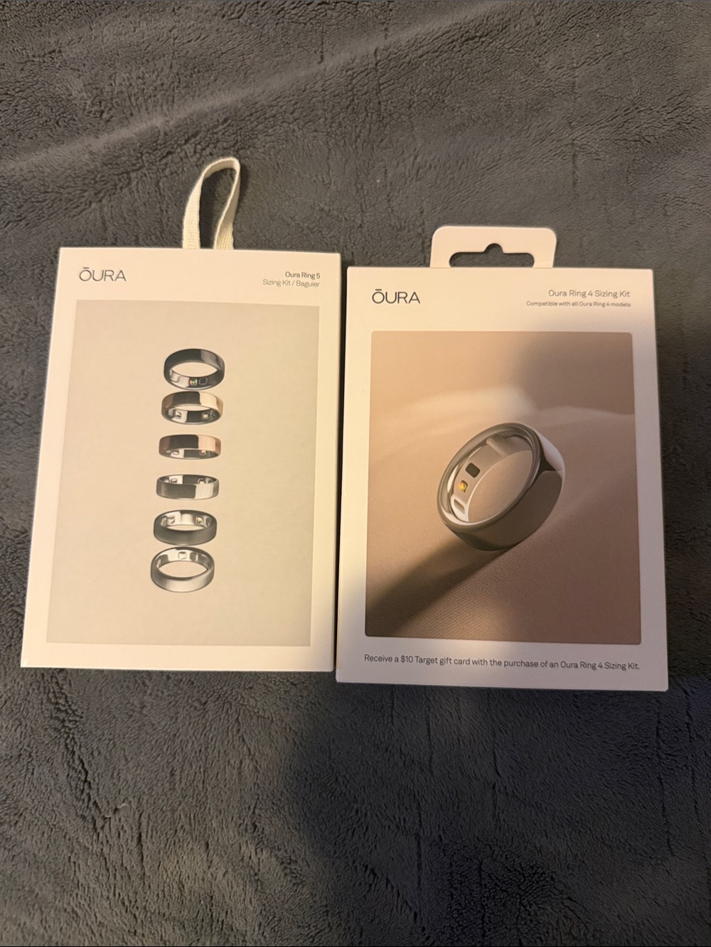 Oura Sizing Kit Boxes - for ring 4 & 5